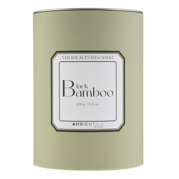 Свеча ароматическая Sublime, Черный бамбук, 40 ч, Ambientair, изображение 5