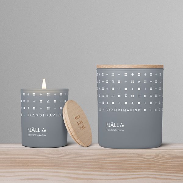 Свеча ароматическая FJALL с крышкой, 65 г, S K A N D I N A V I S K, изображение 2