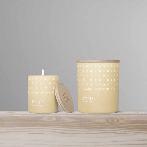 Свеча ароматическая LYKKE с крышкой, 65 г (новая), S K A N D I N A V I S K, изображение 3