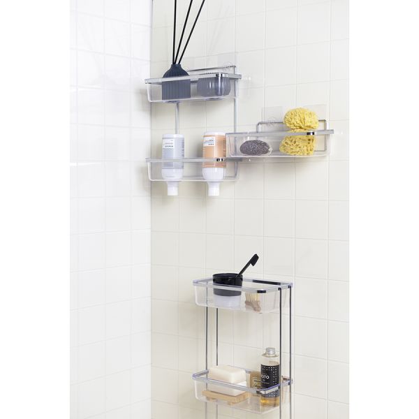 Полка для душа настенная двухъярусная Siv, хром, Bergenson Bjorn Bath, изображение 6