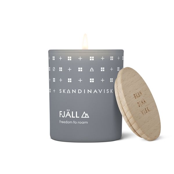 Свеча ароматическая FJALL с крышкой, 65 г, S K A N D I N A V I S K, изображение 5