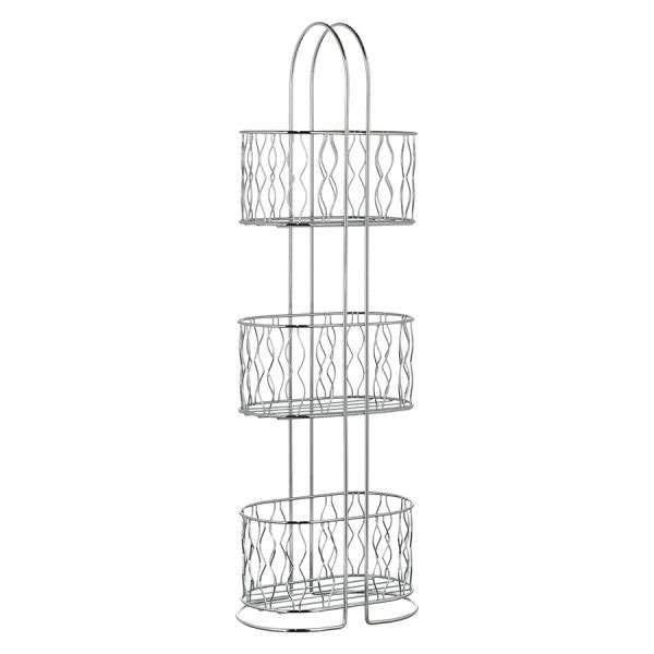 Полка для ванной напольная Stig, хром, Bergenson Bjorn Bath, изображение 5