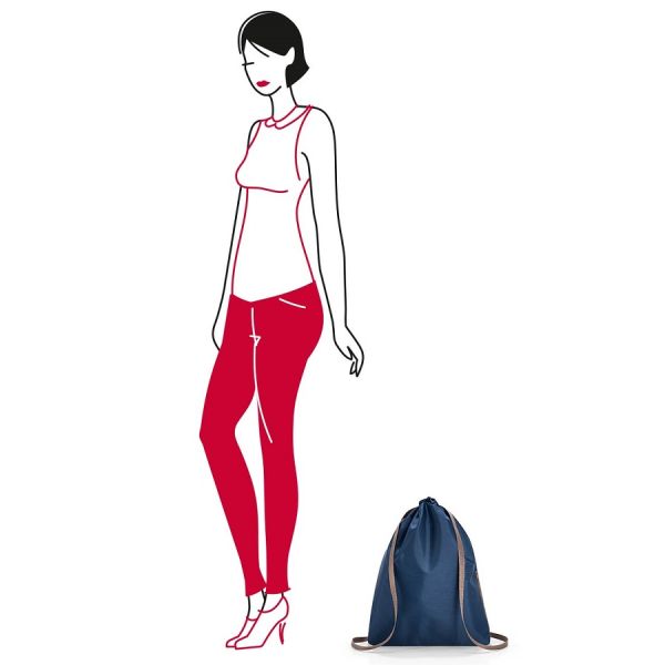 Рюкзак складной Mini maxi sacpack dark blue, Reisenthel, изображение 3