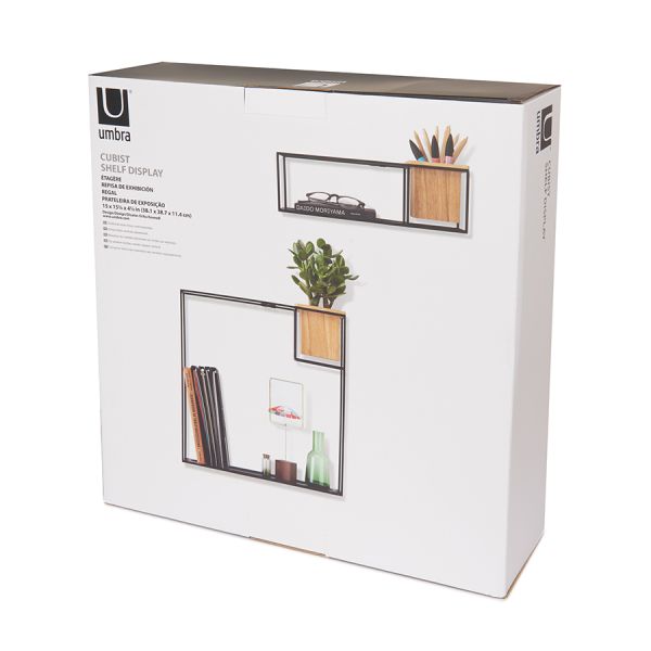 Полка-органайзер Cubist, 38x11,5х38,6 см, Umbra, изображение 10