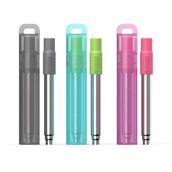 Соломинка из нержавеющей стали зелёная, Zoku, изображение 6