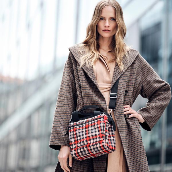 Сумка Allrounder cross glencheck red, Reisenthel, изображение 2