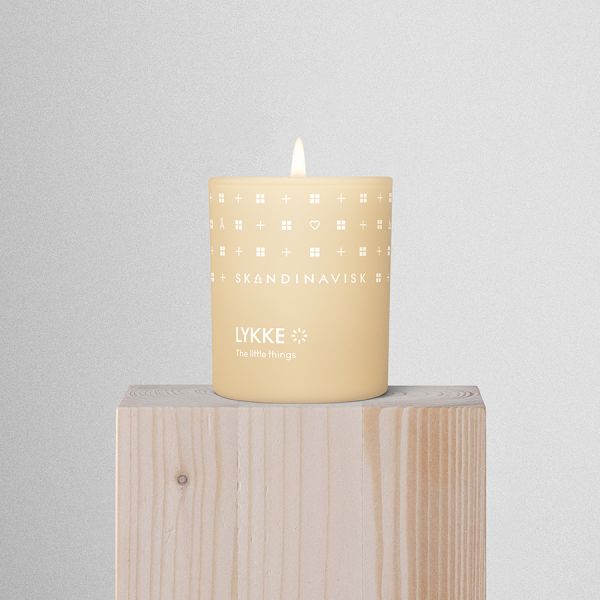 Свеча ароматическая LYKKE с крышкой, 65 г (новая), S K A N D I N A V I S K, изображение 2