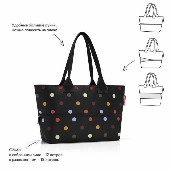 Сумка Shopper E1 dots, Reisenthel, изображение 5