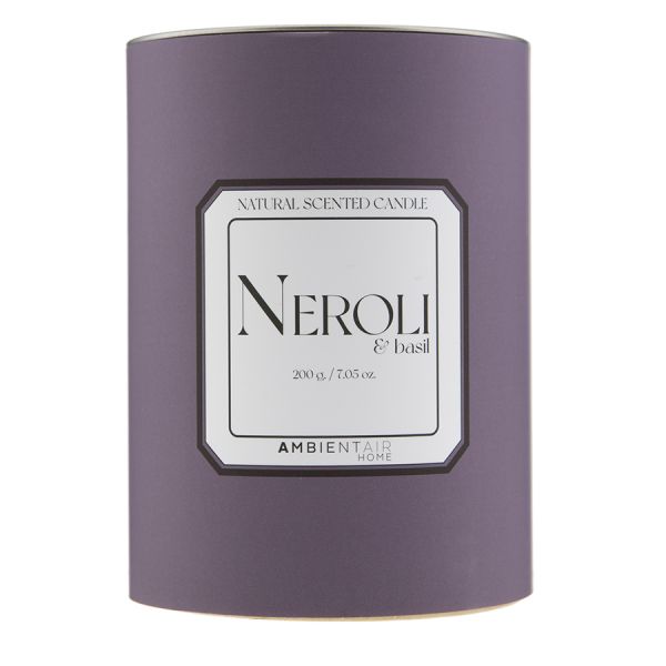 Свеча ароматическая Sublime, Нероли и базилик, 40 ч, Ambientair, изображение 6