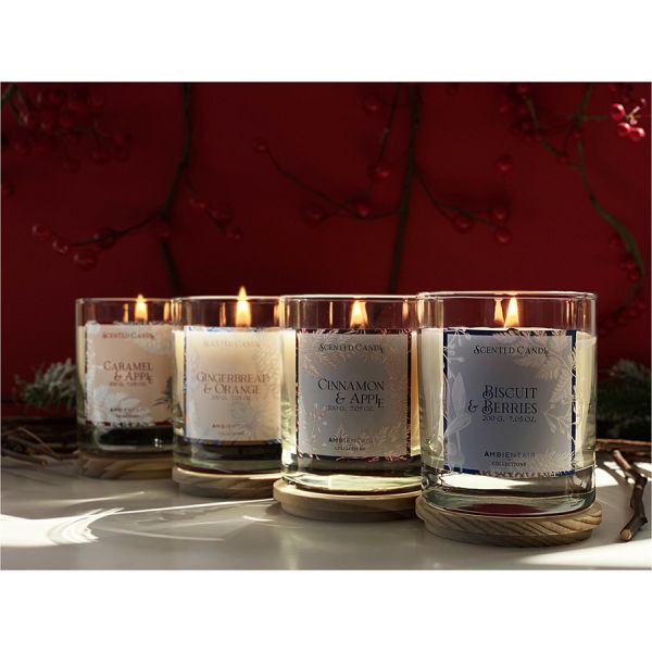 Свеча ароматическая Gifting, Имбирное печенье, 40 ч, Ambientair, изображение 2