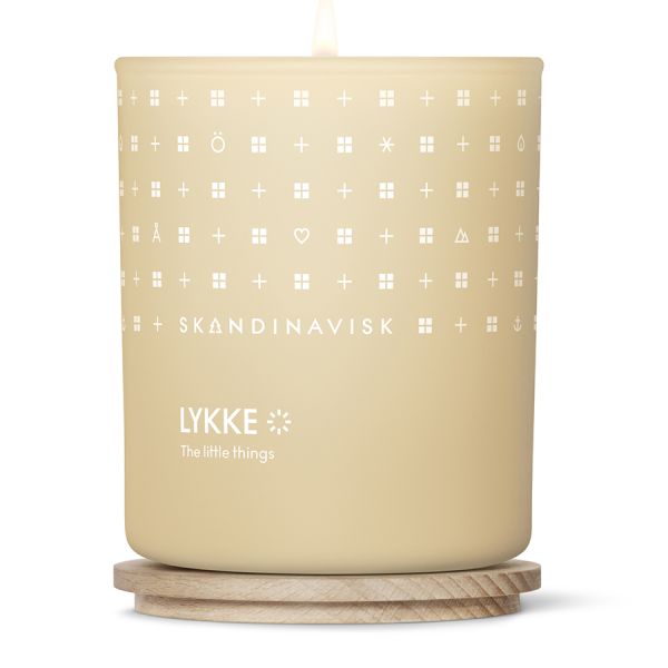 Свеча ароматическая LYKKE с крышкой, 200 г (новая), S K A N D I N A V I S K, изображение 4