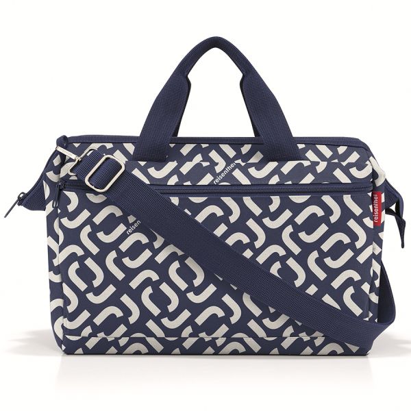 Сумка Allrounder S pocket signature navy, Reisenthel, изображение 4