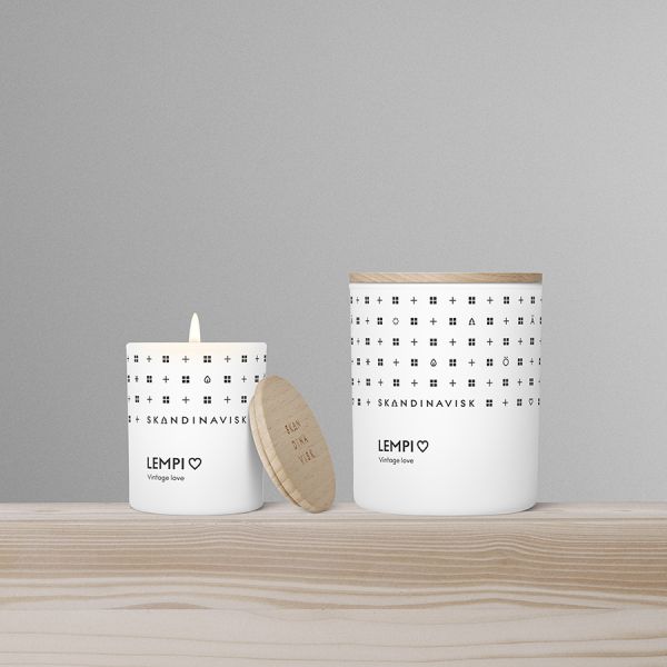 Свеча ароматическая LEMPI с крышкой, 65 г (новая), S K A N D I N A V I S K, изображение 3