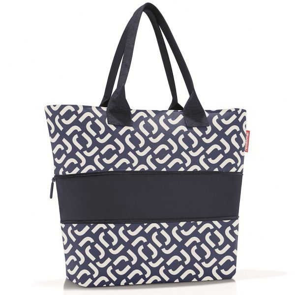 Сумка Shopper E1 signature navy, Reisenthel, изображение 2
