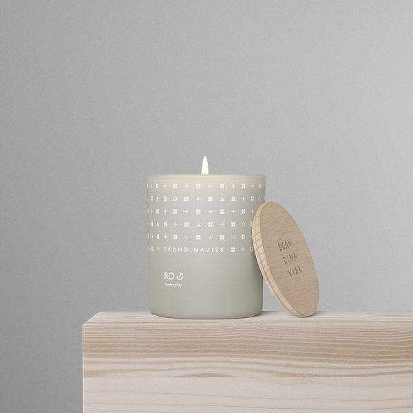 Свеча ароматическая RO с крышкой, 200 г (новая), S K A N D I N A V I S K, изображение 2