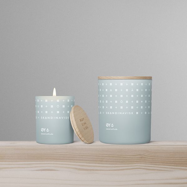 Свеча ароматическая OY с крышкой, 200 г (новая), S K A N D I N A V I S K, изображение 3