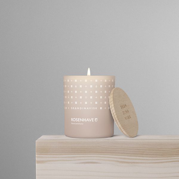 Свеча ароматическая ROSENHAVE с крышкой, 200 г (новая), S K A N D I N A V I S K, изображение 2
