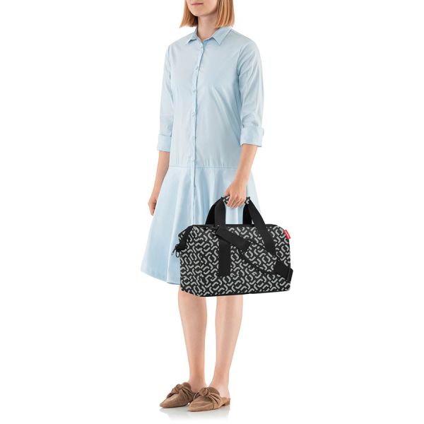 Сумка Allrounder M signature black, Reisenthel, изображение 2