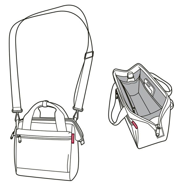 Сумка Allrounder cross twist sky rose, Reisenthel, изображение 2