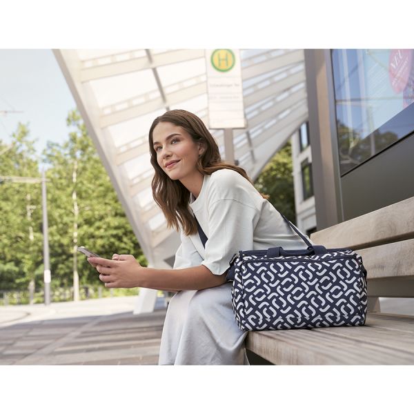 Сумка Allrounder S pocket signature navy, Reisenthel, изображение 3