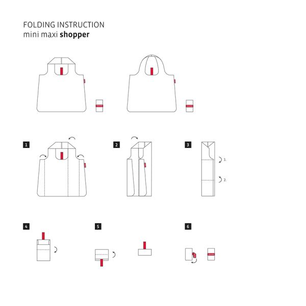 Сумка Mini maxi shopper black, Reisenthel, изображение 3