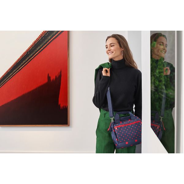 Сумка Allrounder cross mixed dots red, Reisenthel, изображение 2