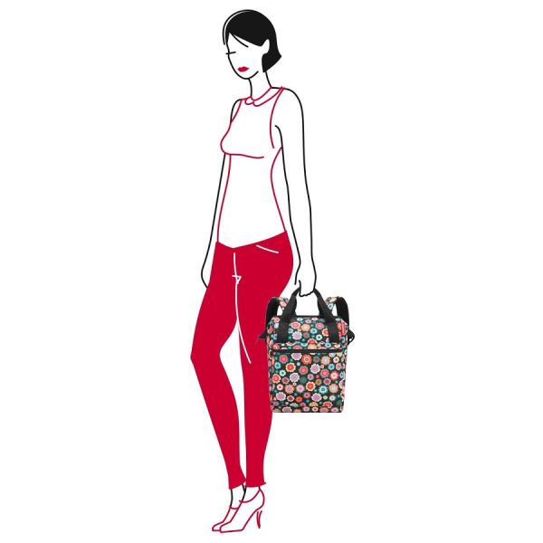 Рюкзак Allrounder R dark happy flowers, Reisenthel, изображение 3