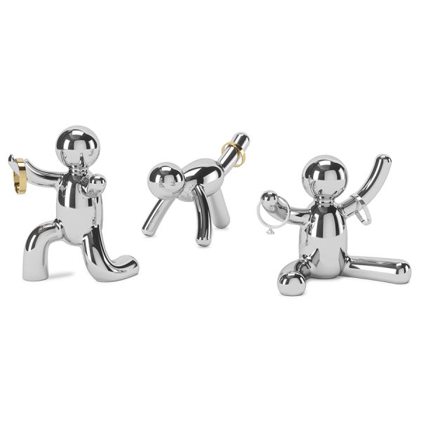 Подставки для колец Buddy 3 штуки хром, Umbra, изображение 4