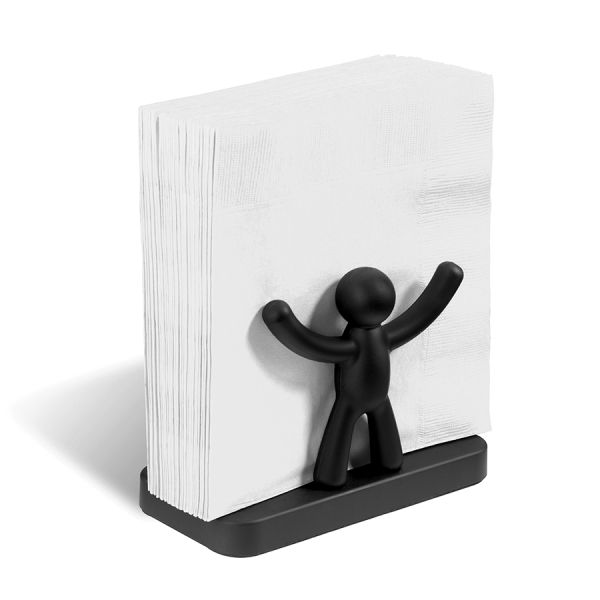 Салфетница Buddy черная, Umbra, изображение 6