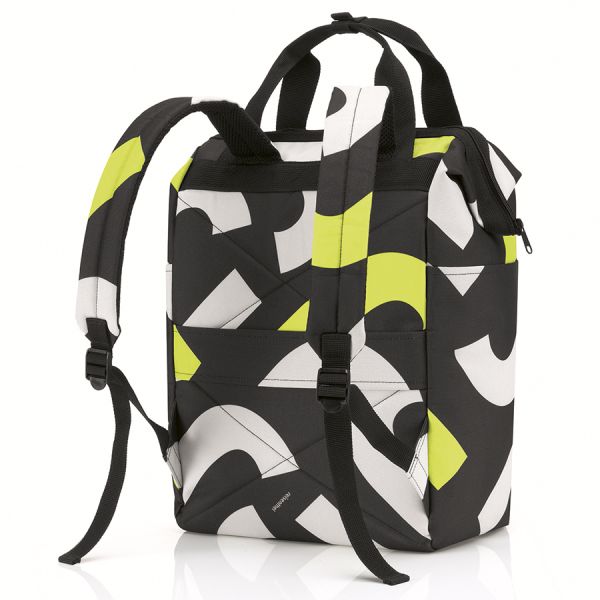 Рюкзак Allrounder R large signature  bold yellow, Reisenthel, изображение 4