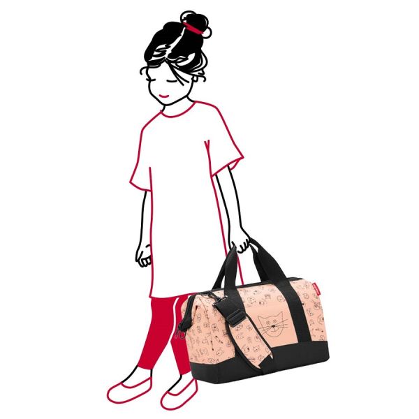 Сумка детская Allrounder M Cats and dogs розовая, Reisenthel, изображение 3