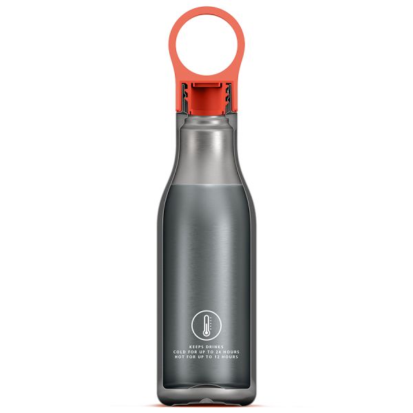 Термобутылка Loop, 500 мл, коралловая, Joseph Joseph, изображение 22
