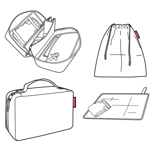 Сумка-органайзер Babycase black, Reisenthel, изображение 5