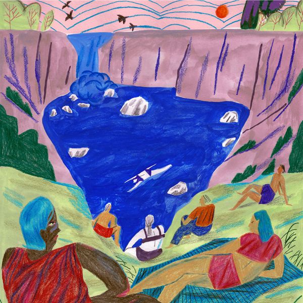 Термос Artist, Joey Yu Lake Bathers, 500 мл, Chilly's Bottles, изображение 2