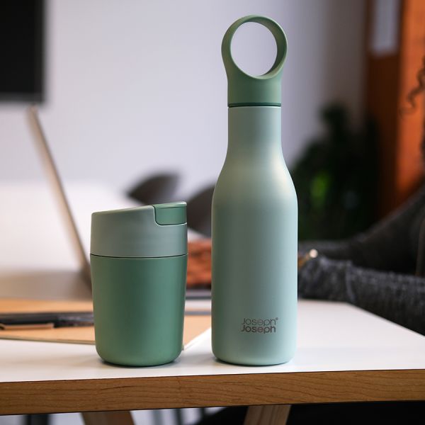 Термобутылка Loop, 500 мл, зеленая, Joseph Joseph, изображение 6