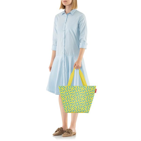 Сумка Shopper M signature lemon, Reisenthel, изображение 3