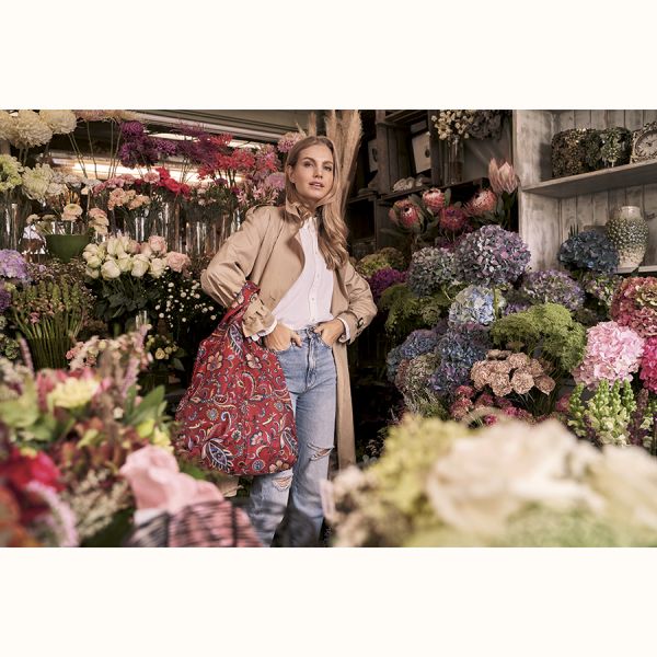 Сумка складная Mini maxi shopper paisley ruby, Reisenthel, изображение 6