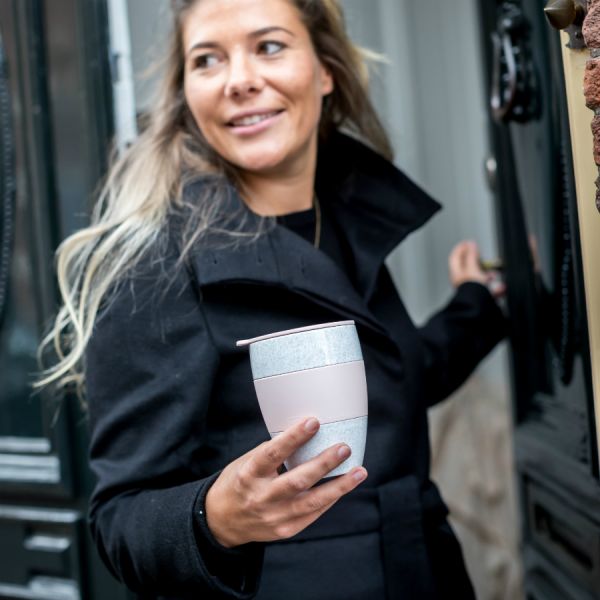 Термокружка Aroma To Go, Organic, 400 мл, синяя, Koziol, изображение 2