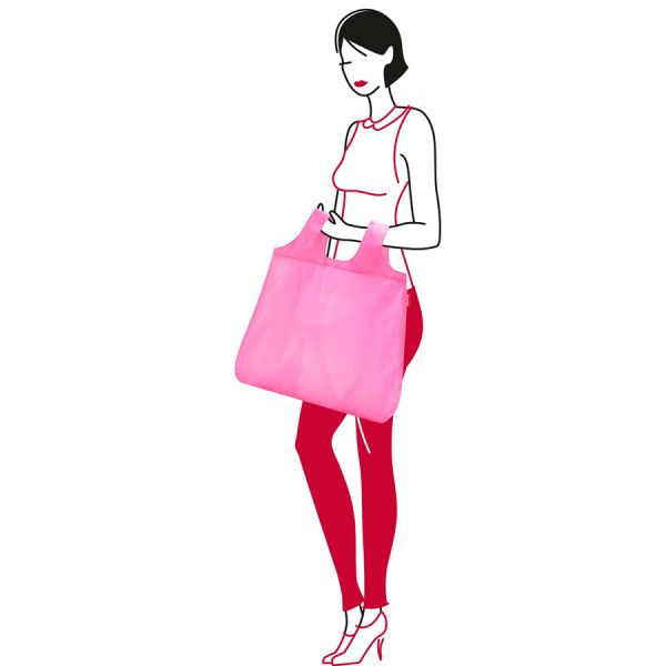 Сумка складная Mini maxi pocket carmine rose, Reisenthel, изображение 4