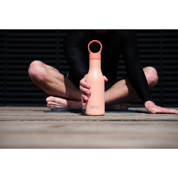 Термобутылка Loop, 500 мл, коралловая, Joseph Joseph, изображение 2