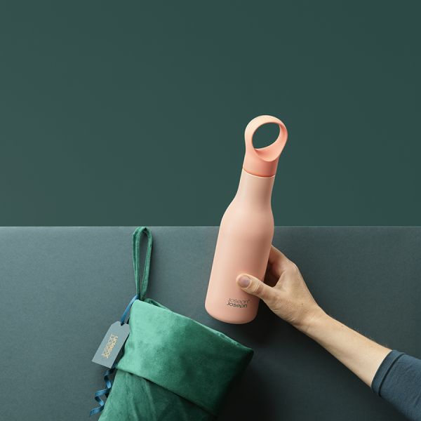 Термобутылка Loop, 500 мл, коралловая, Joseph Joseph, изображение 24