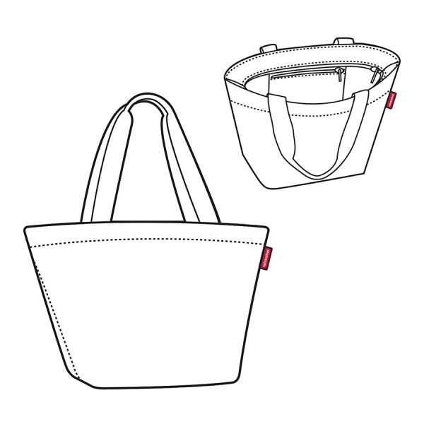 Сумка Shopper M zebra, Reisenthel, изображение 4