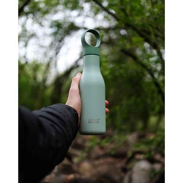 Термобутылка Loop, 500 мл, зеленая, Joseph Joseph, изображение 14