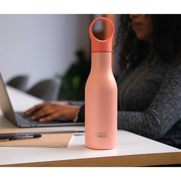 Термобутылка Loop, 500 мл, коралловая, Joseph Joseph, изображение 9