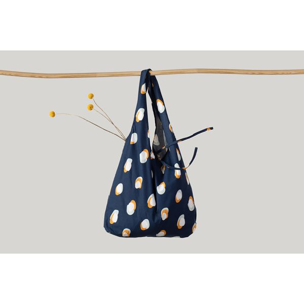 Сумка-авоська складная из хлопка с принтом Sun Spots из коллекции Wild, Tkano, изображение 6