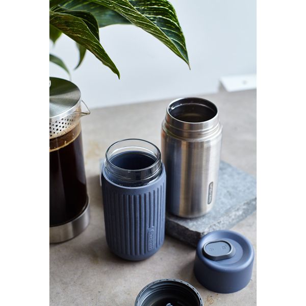 Термокружка Travel Cup, 340 мл, серая, Black+Blum, изображение 8