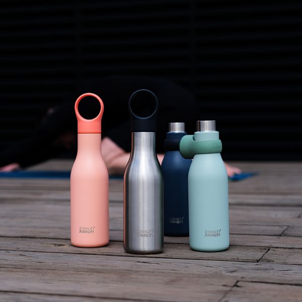 Термобутылка Loop, 500 мл, антрацит, Joseph Joseph, изображение 14