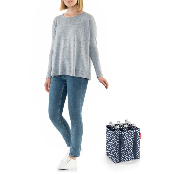 Сумка-органайзер для бутылок Bottlebag signature navy, Reisenthel, изображение 2