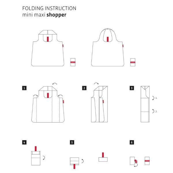 Сумка складная Mini maxi shopper oh yes, Reisenthel, изображение 5