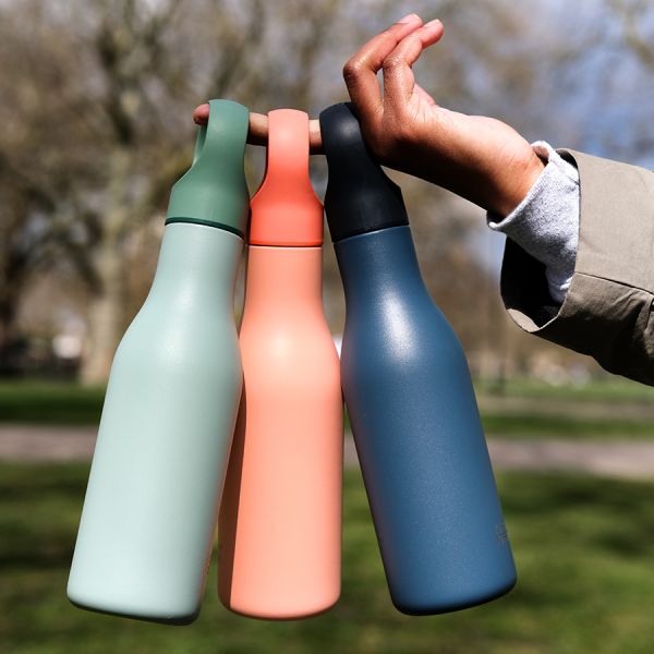 Термобутылка Loop, 500 мл, коралловая, Joseph Joseph, изображение 14